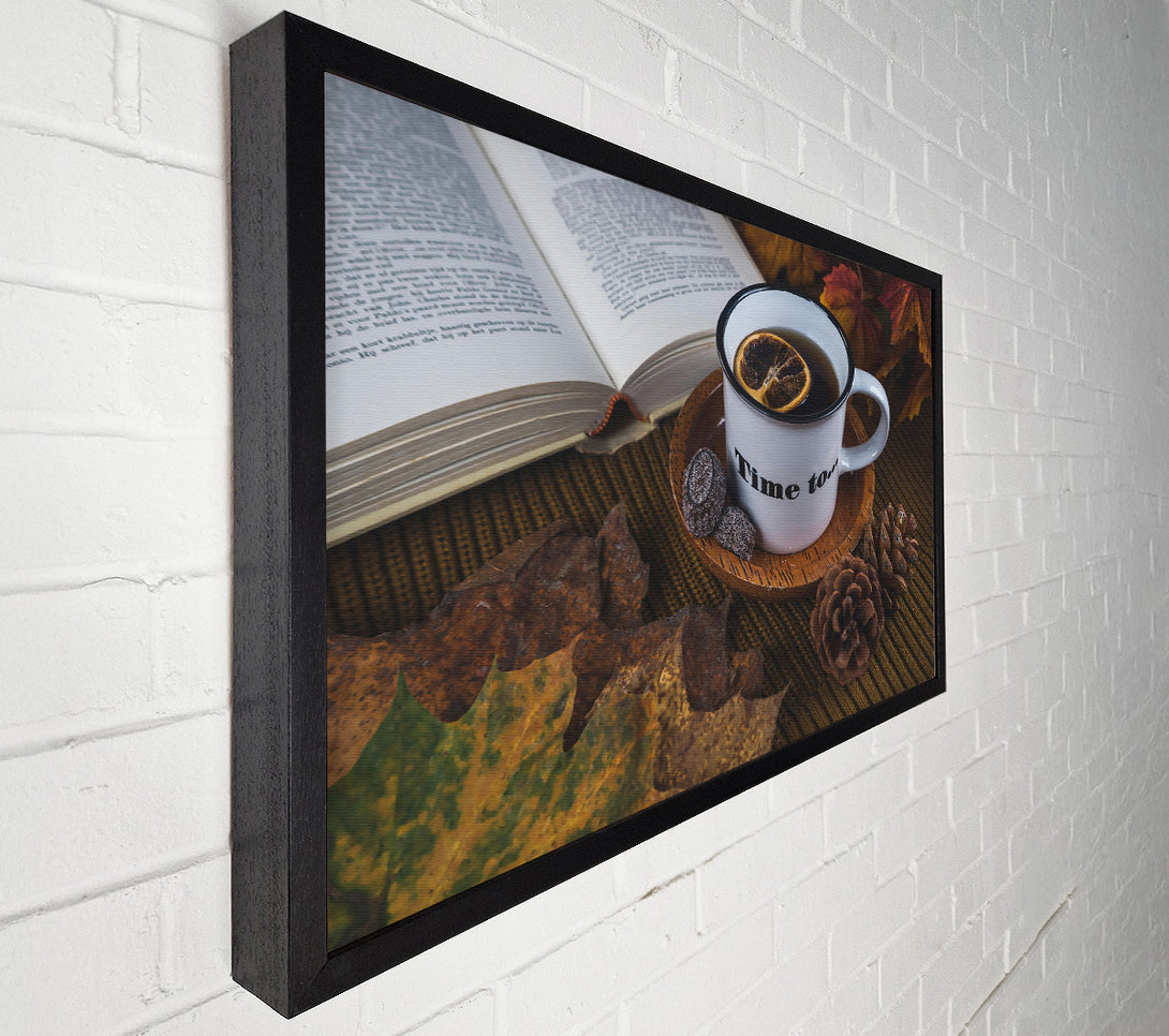  A Canvas Print of Brown Cozy Time Canvas Print