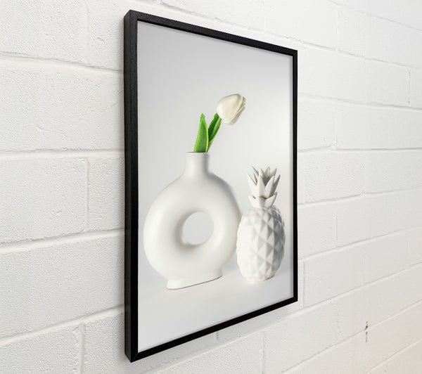 White Floral Still Life