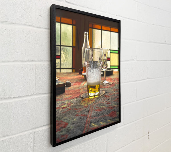 Golden Hour Beer Glass