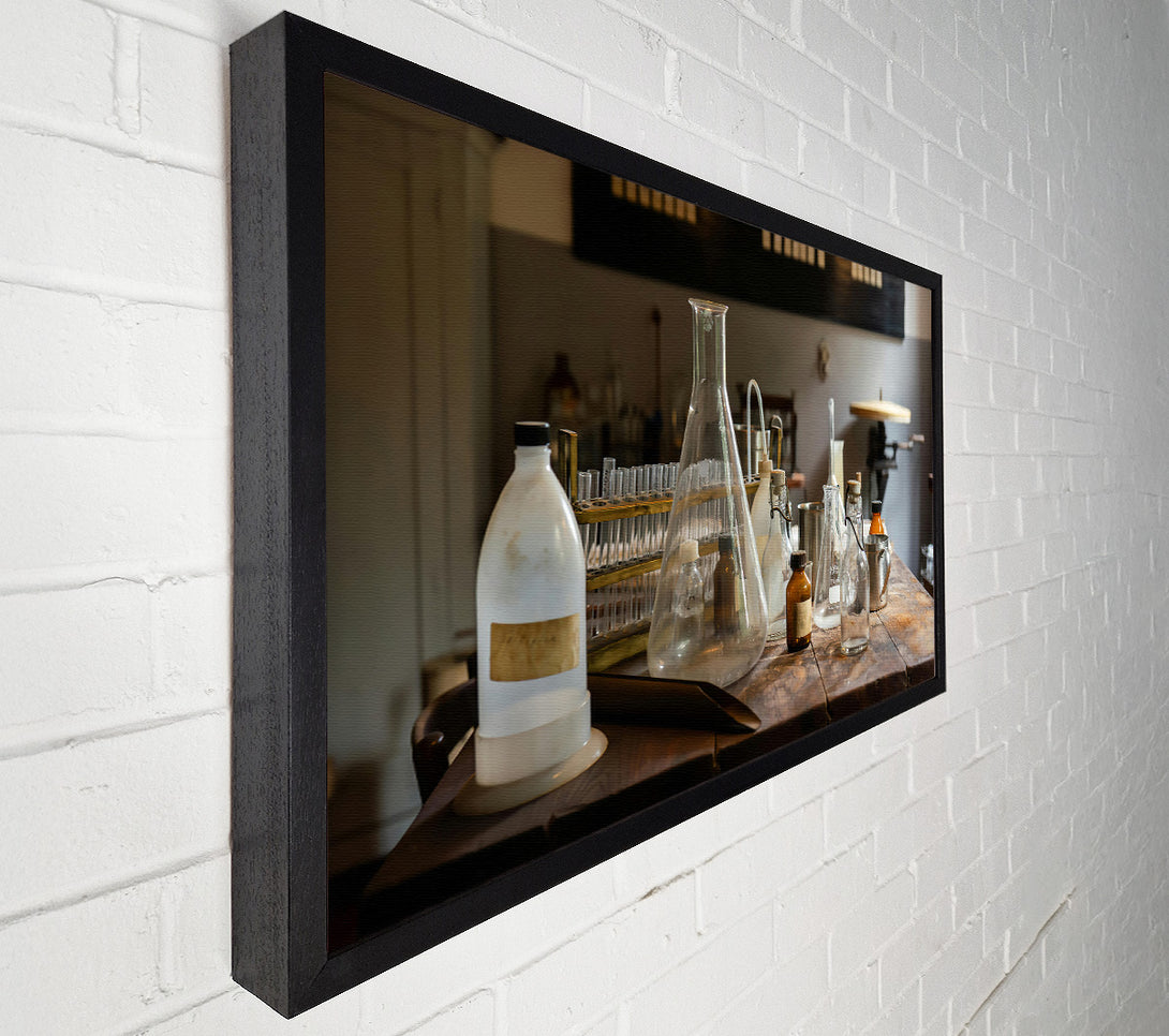  A Canvas Print of Brown Glass Alchemy Canvas Wall Art