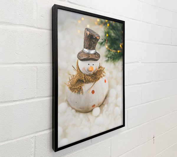 White Festive Snowman