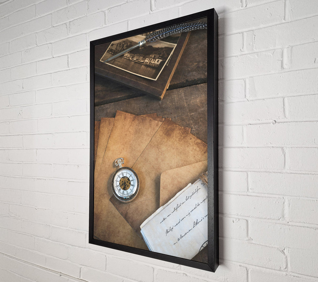  A Canvas Print of Golden Time'S Whisper Canvas Print