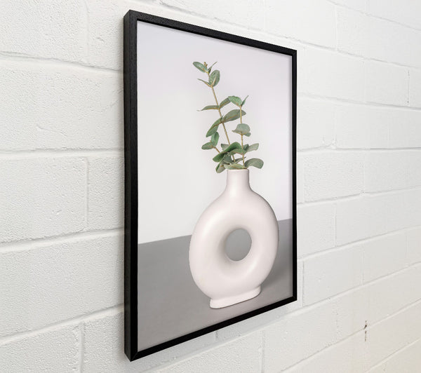 Pale Green Donut Vase