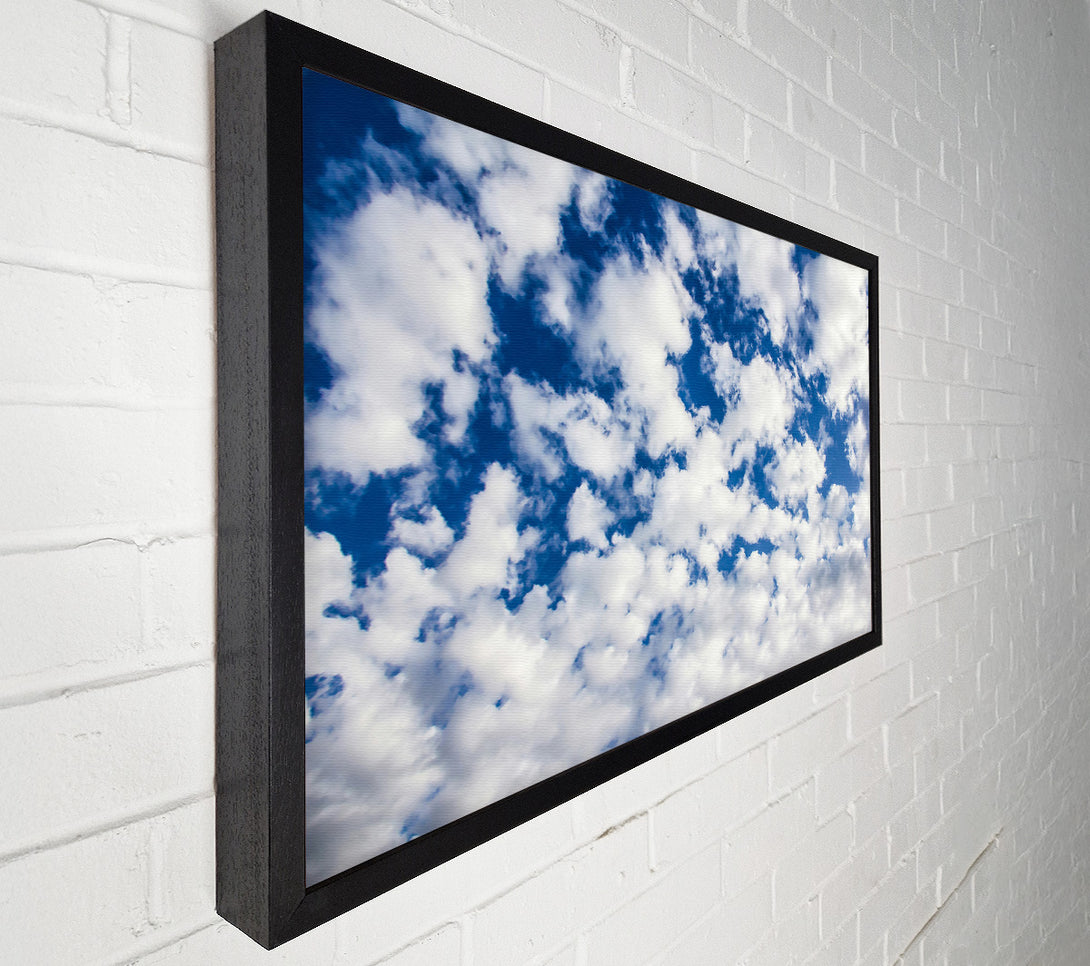  A Canvas Print of Azure Cloud Dreams Canvas Wall Art