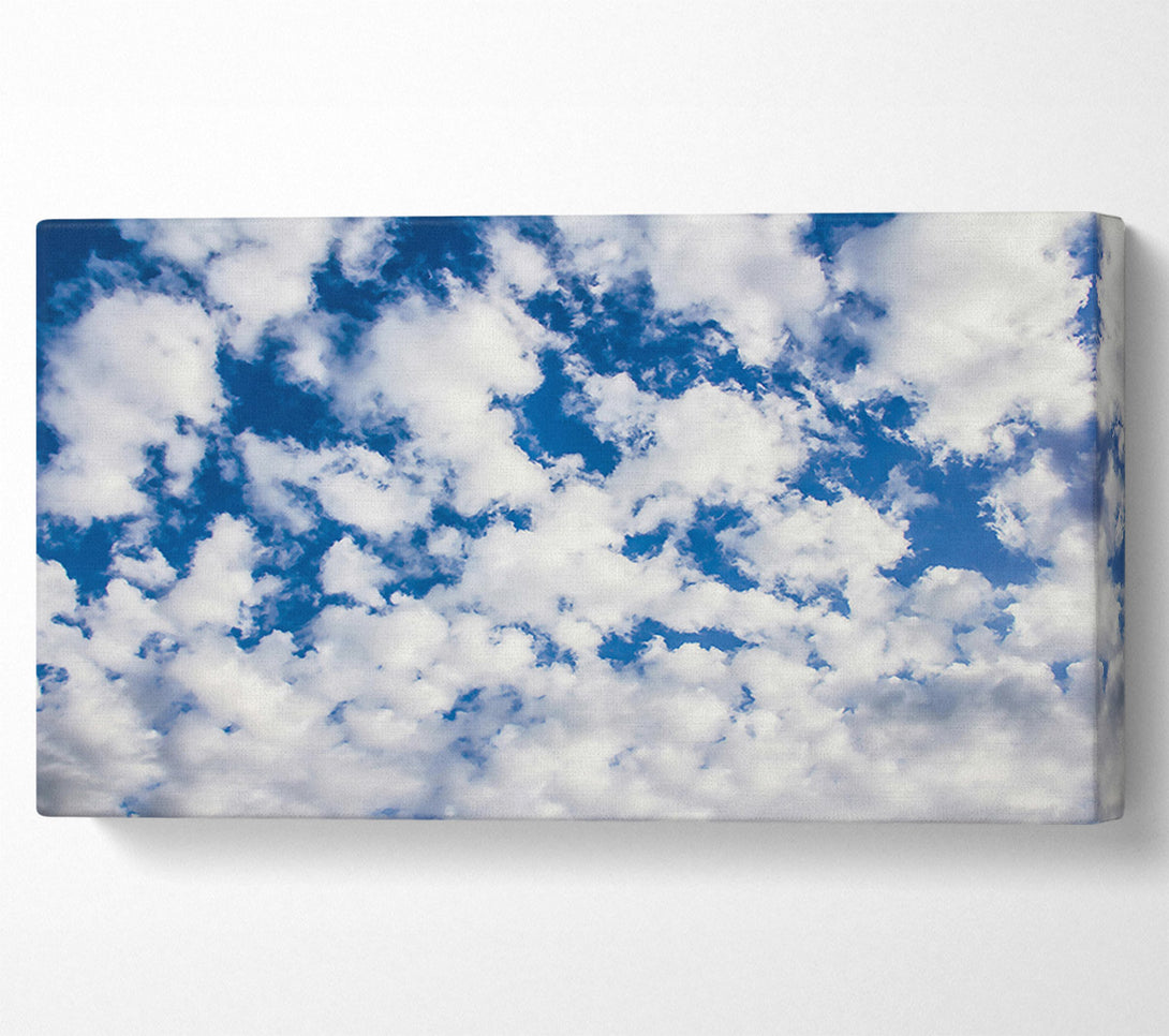  A Canvas Print of Azure Cloud Dreams Canvas Wall Art