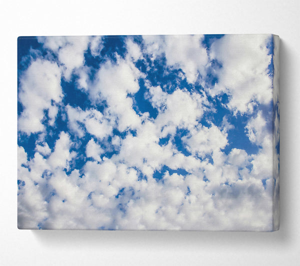  A Canvas Print of Azure Cloud Dreams Canvas Wall Art