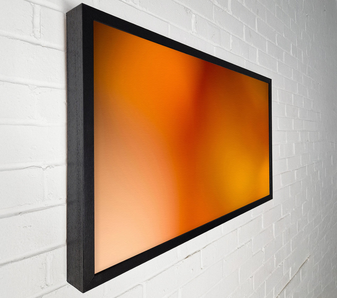  A Canvas Print of Golden Orange Hues Canvas Art