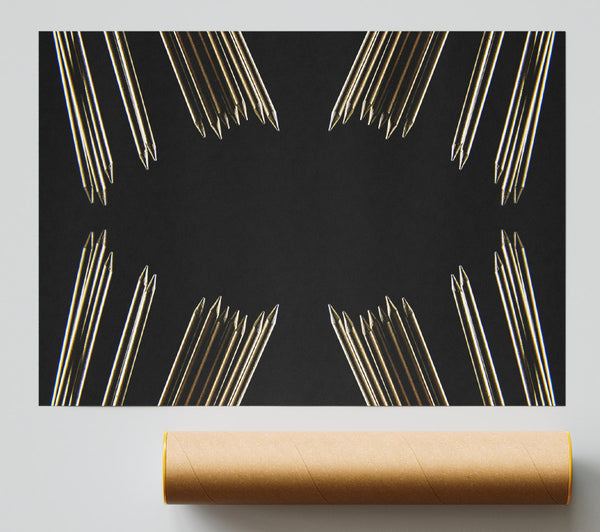 Golden Point Symmetry Poster