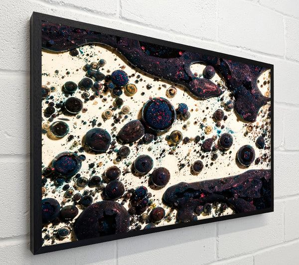 Purple Cosmic Bubbles