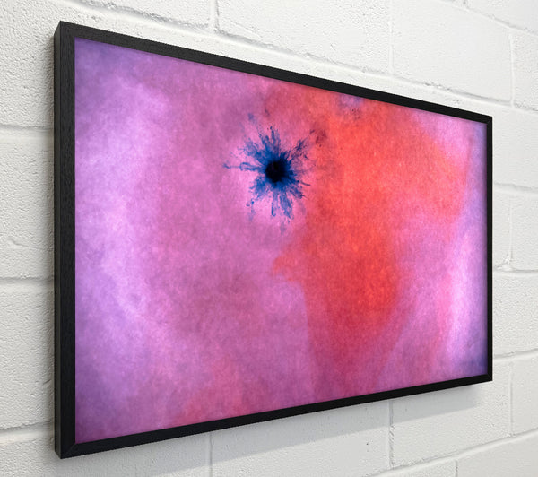 Crimson And Blue Bloom