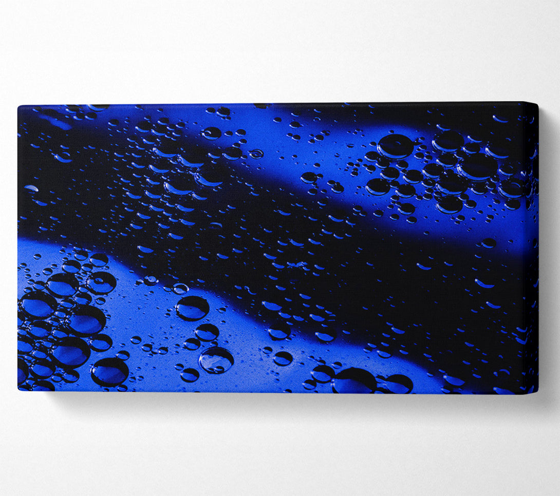  A Canvas Print of Cobalt Bubblescape Canvas Print