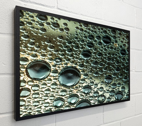 Green Oil Bubbles