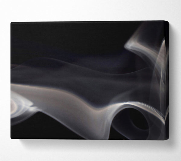  A Canvas Print of Silver Smoke Dance Canvas Print