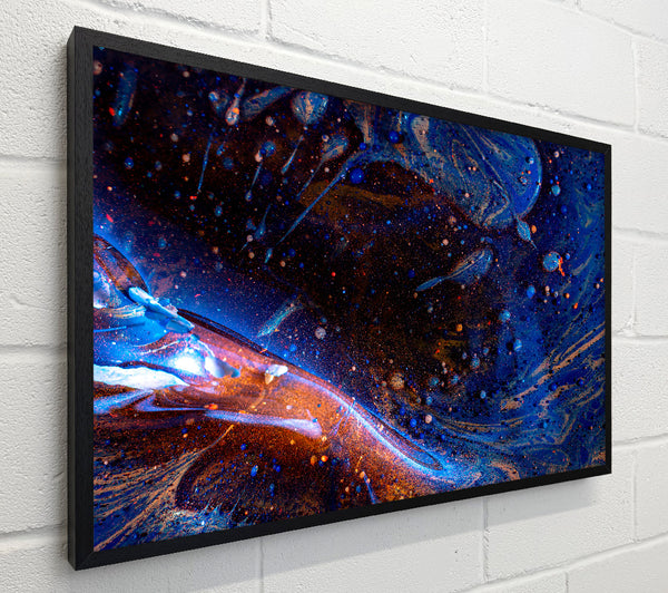 Cosmic Blue Swirl