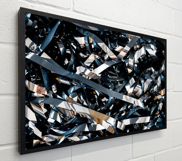 Silver And Blue Tapes