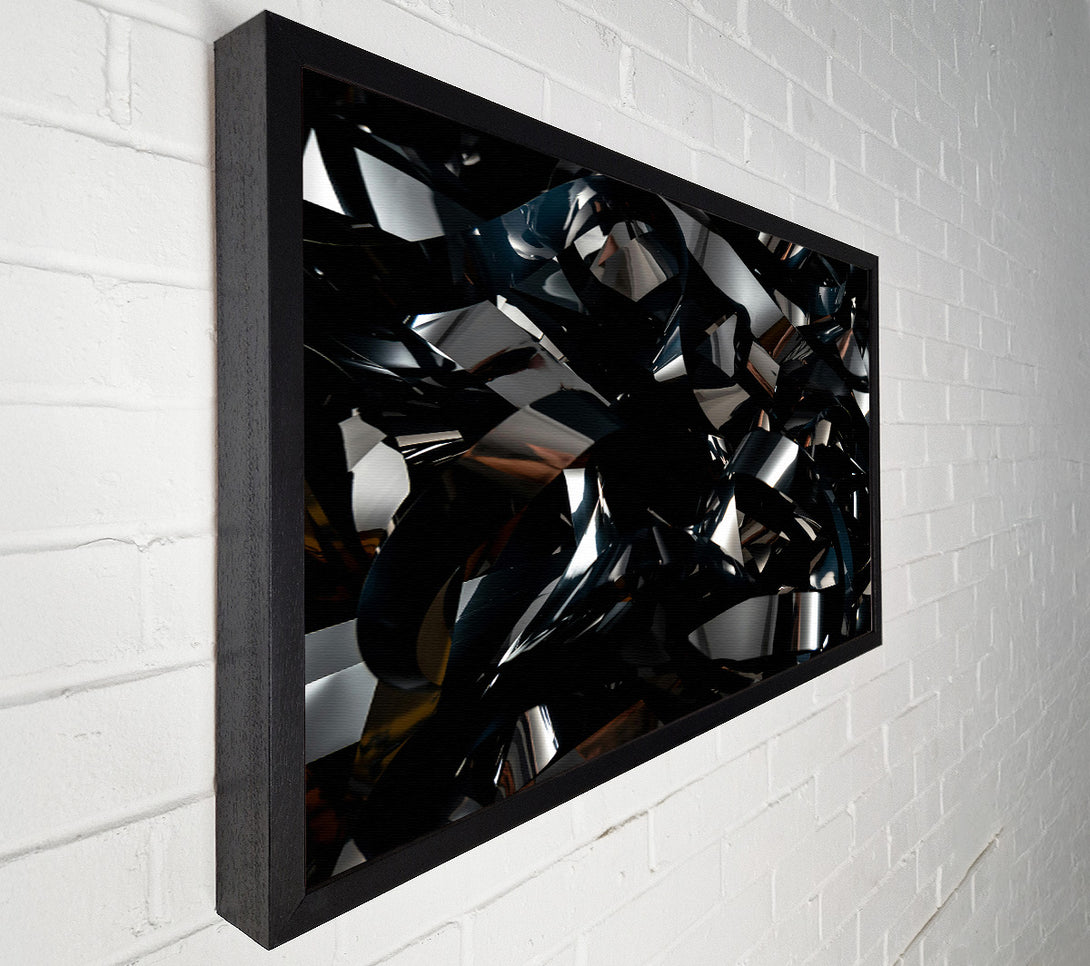  A Canvas Print of Black Tapestry Of Time Canvas Wall Art