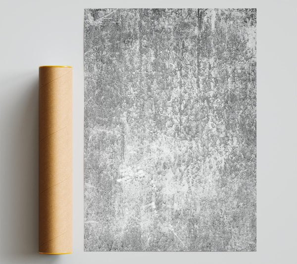 Whitewashed Concrete Texture Giclee Print