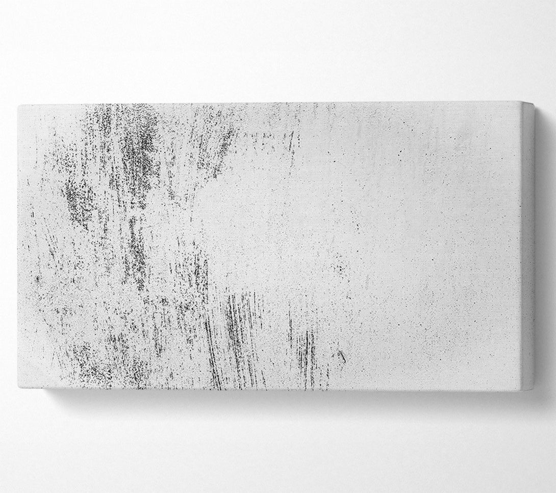  A Canvas Print of White & Black Scratches Canvas Print