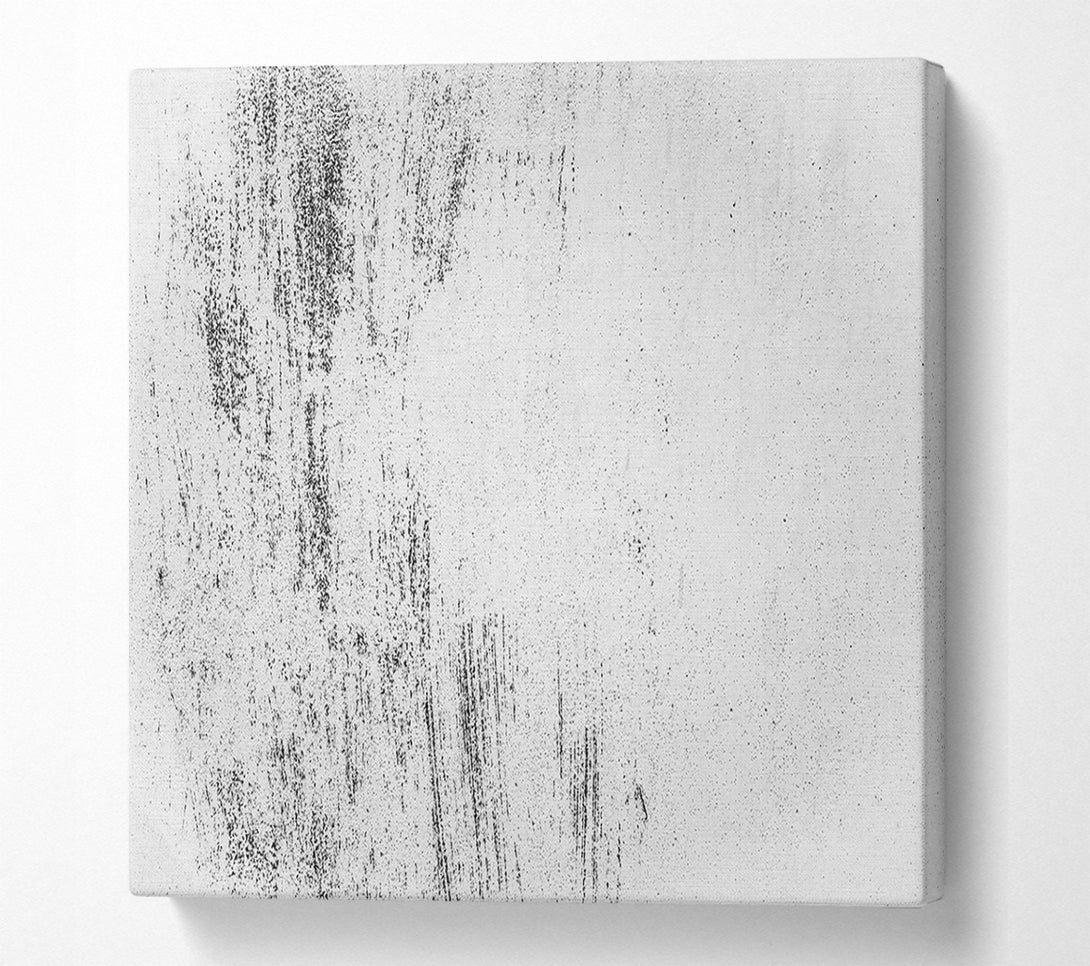  A Canvas Print of White & Black Scratches Canvas Print