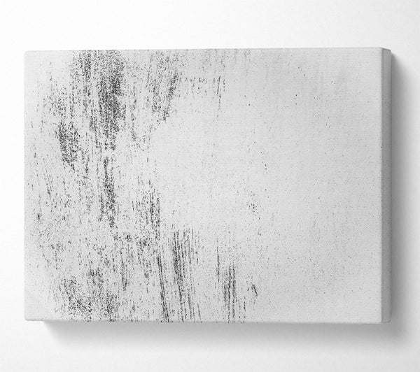  A Canvas Print of White & Black Scratches Canvas Print