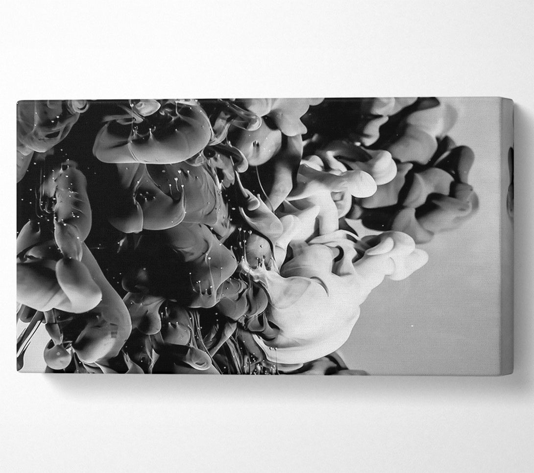  A Canvas Print of Black Ink Embrace Canvas Print