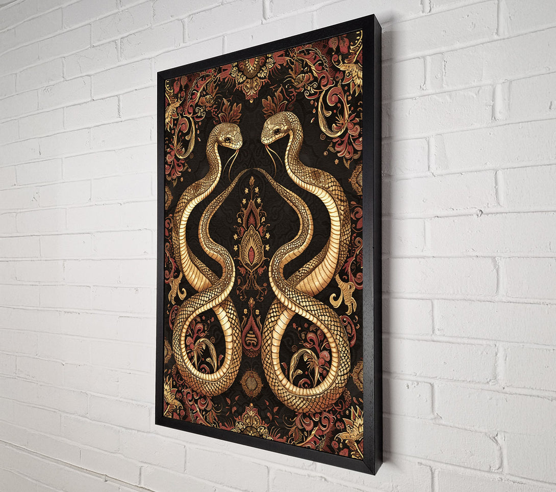  A Canvas Print of Snakes Canvas Wall Art