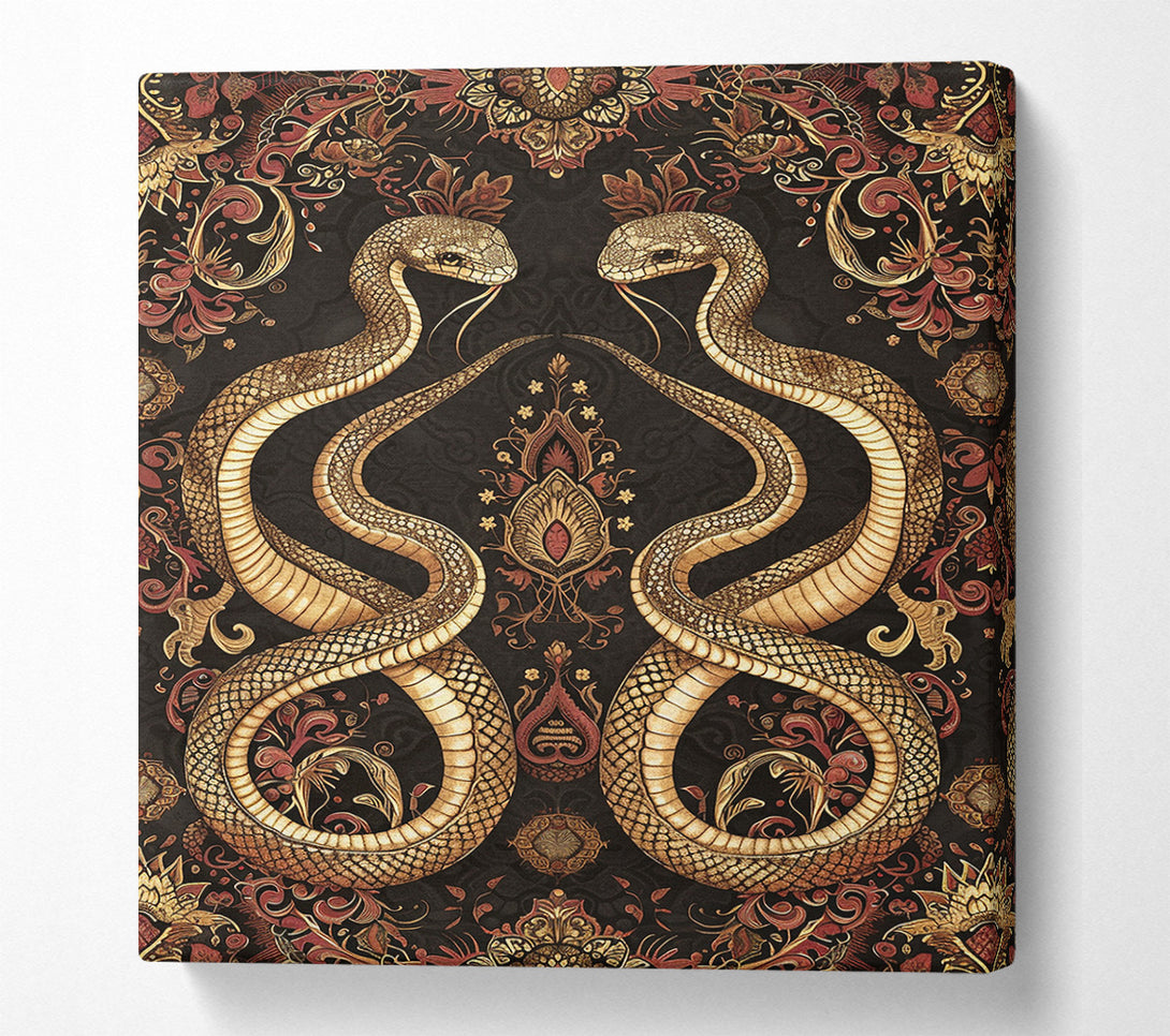  A Canvas Print of Snakes Canvas Wall Art
