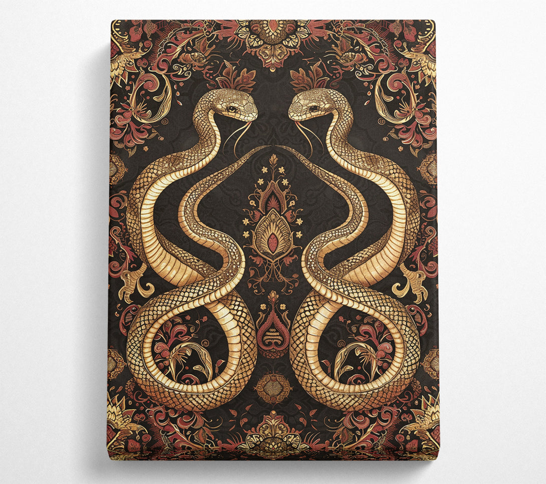  A Canvas Print of Snakes Canvas Wall Art