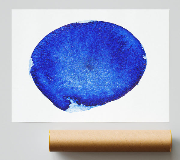 Azure Circle Study Giclee Print