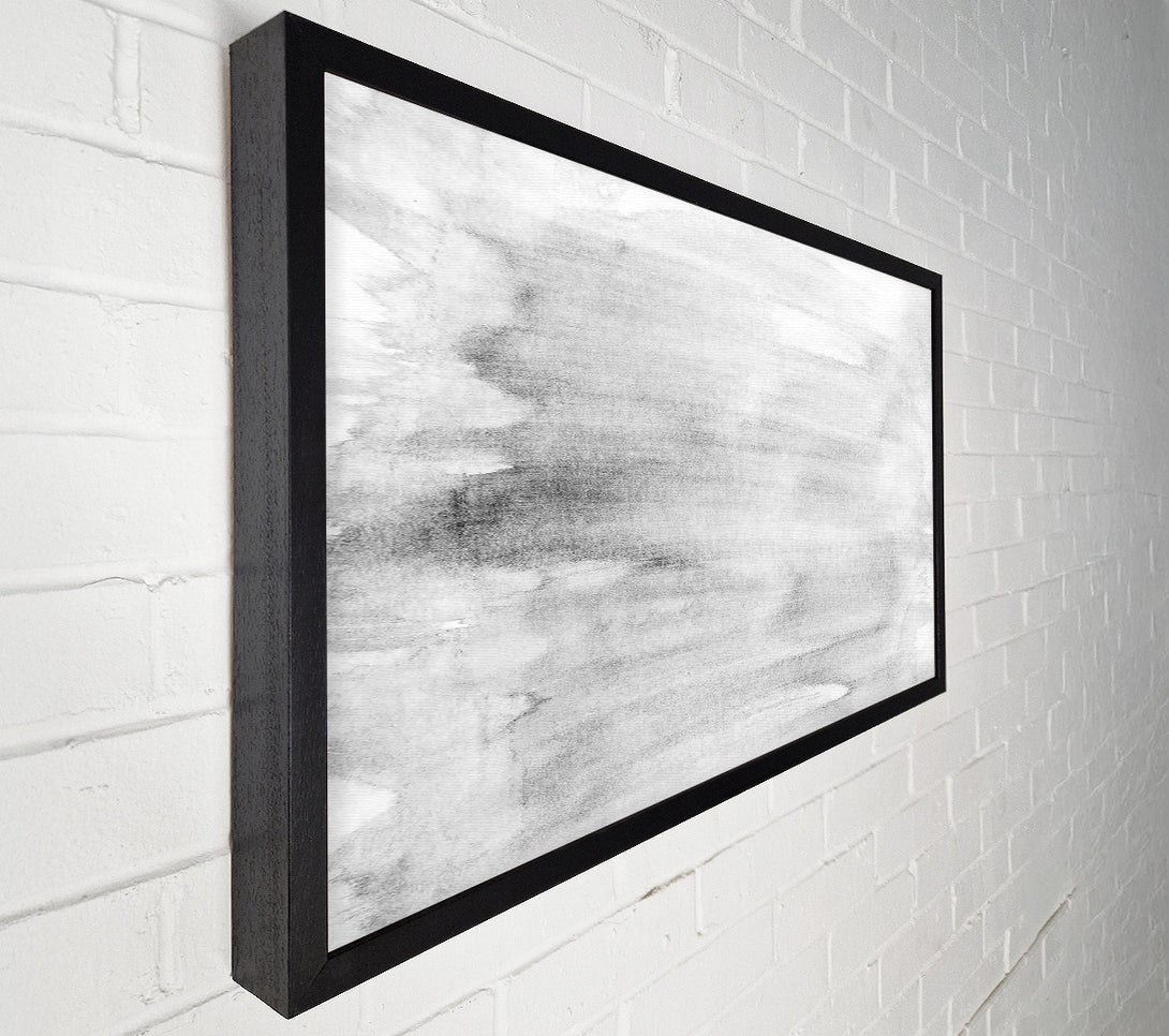  A Canvas Print of Silver Sky Strokes Canvas Print