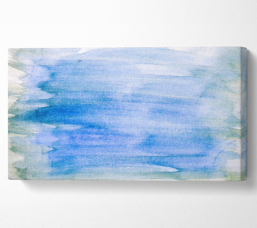  A Canvas Print of Azure Sky Strokes Canvas Art