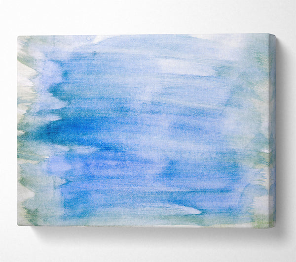  A Canvas Print of Azure Sky Strokes Canvas Art