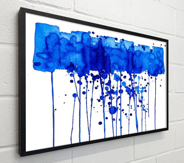 Cobalt Blue Drips