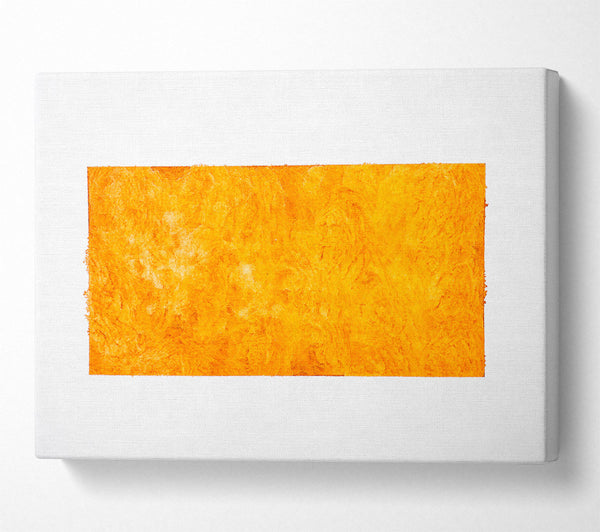  A Canvas Print of Golden Abstract Form Canvas Art