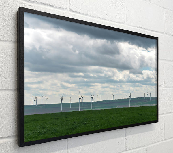 Gray Sky Windmills