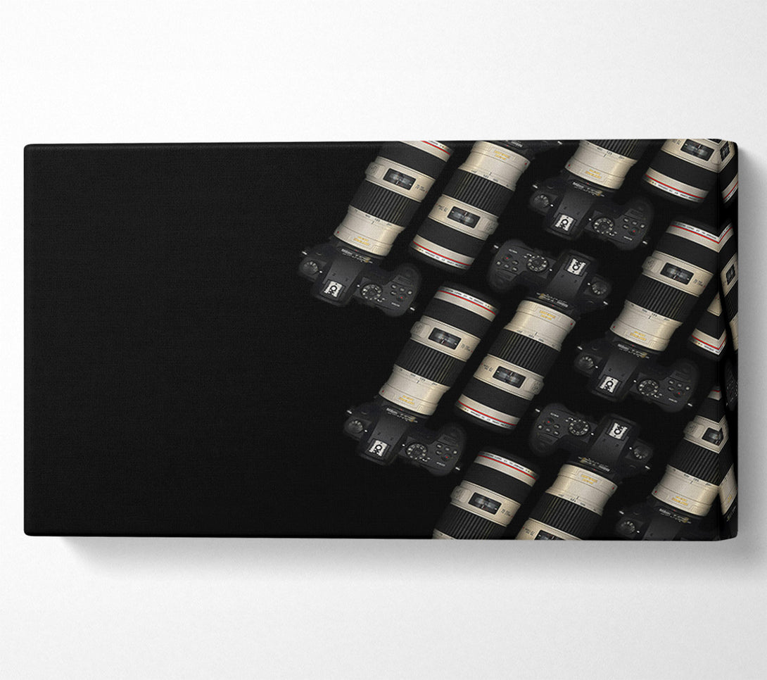  A Canvas Print of White Lens Symphony Canvas Art