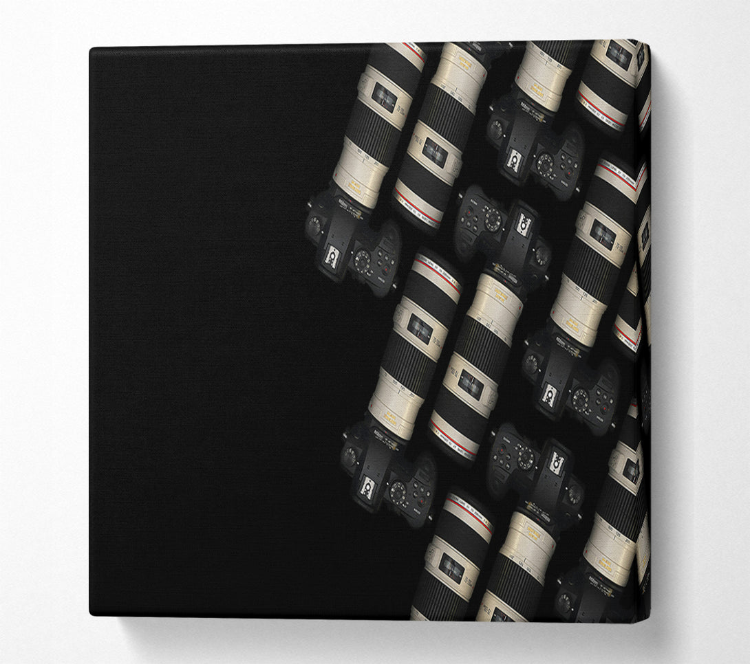  A Canvas Print of White Lens Symphony Canvas Art