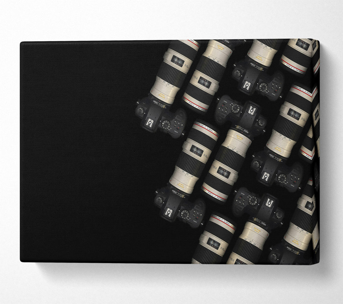  A Canvas Print of White Lens Symphony Canvas Art
