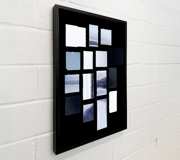 Silver And Black Blocks