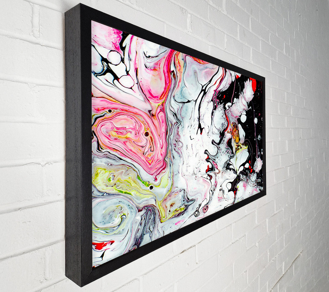  A Canvas Print of White Swirling Dreamscape Canvas Wall Art