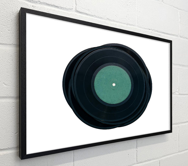 Green Vinyl Stack