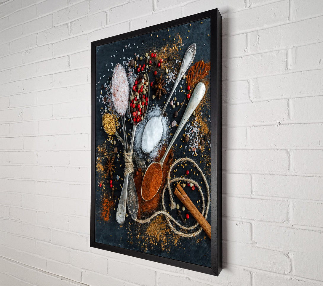  A Canvas Print of Red Spice Symphony Canvas Wall Art