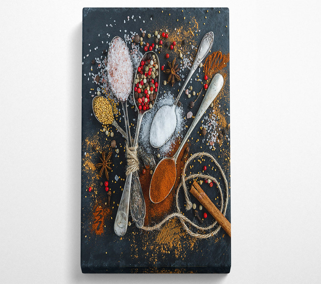  A Canvas Print of Red Spice Symphony Canvas Wall Art