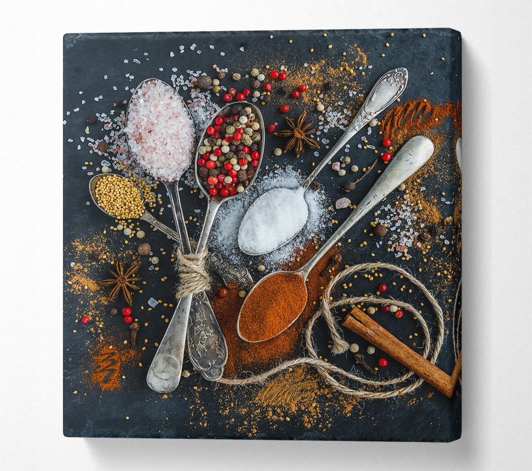  A Canvas Print of Red Spice Symphony Canvas Wall Art