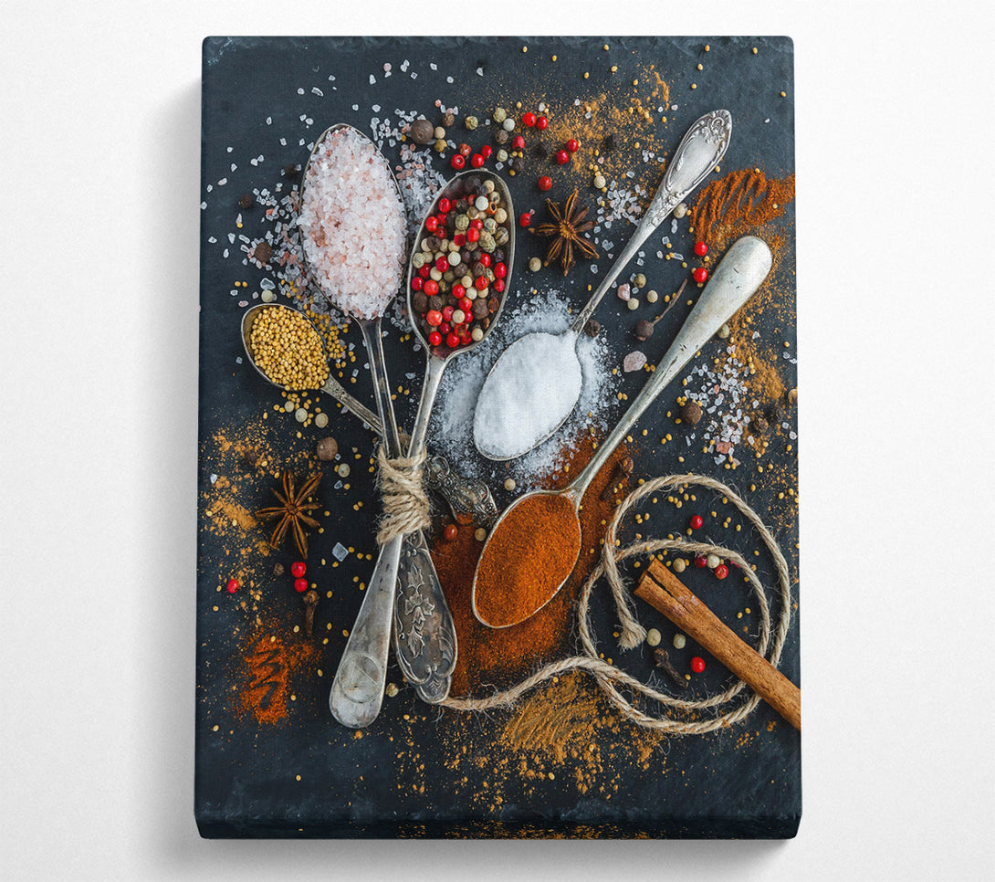  A Canvas Print of Red Spice Symphony Canvas Wall Art