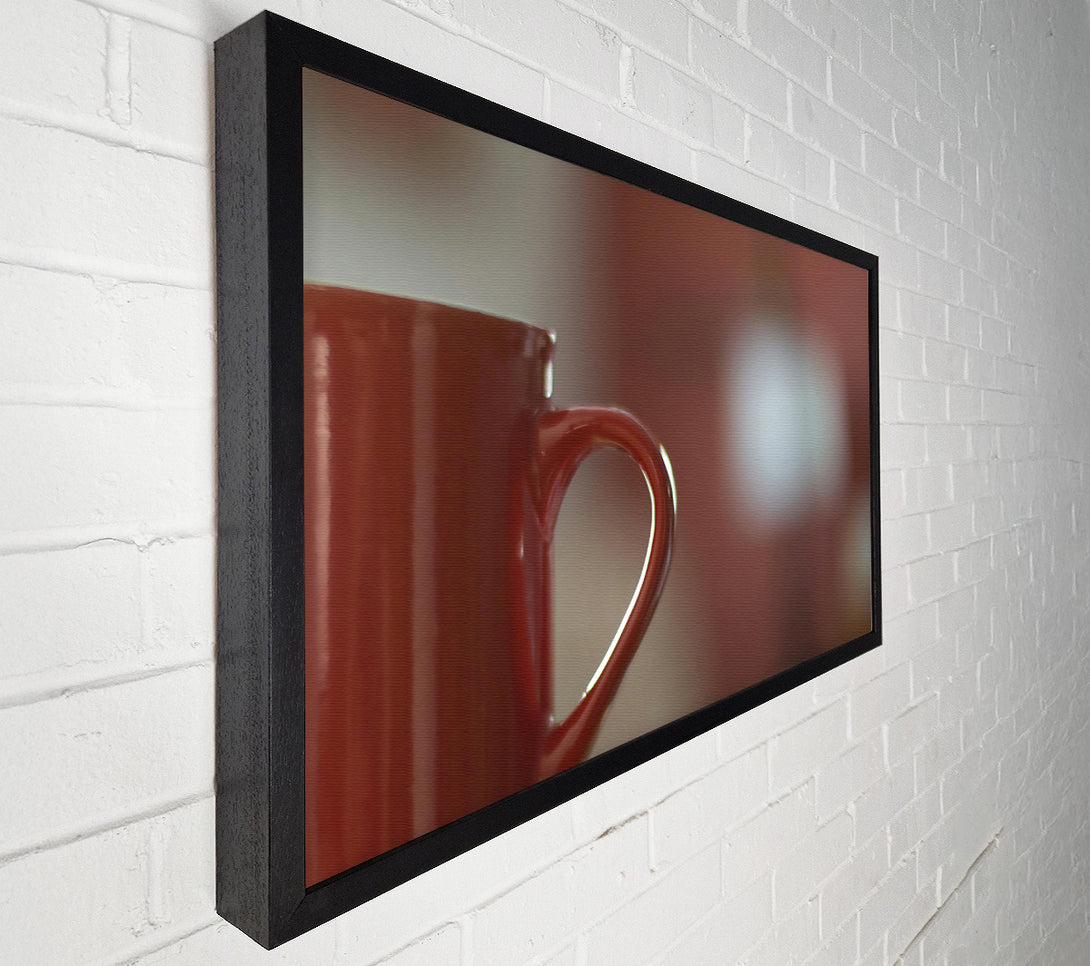  A Canvas Print of Crimson Cup'S Curve Canvas Print