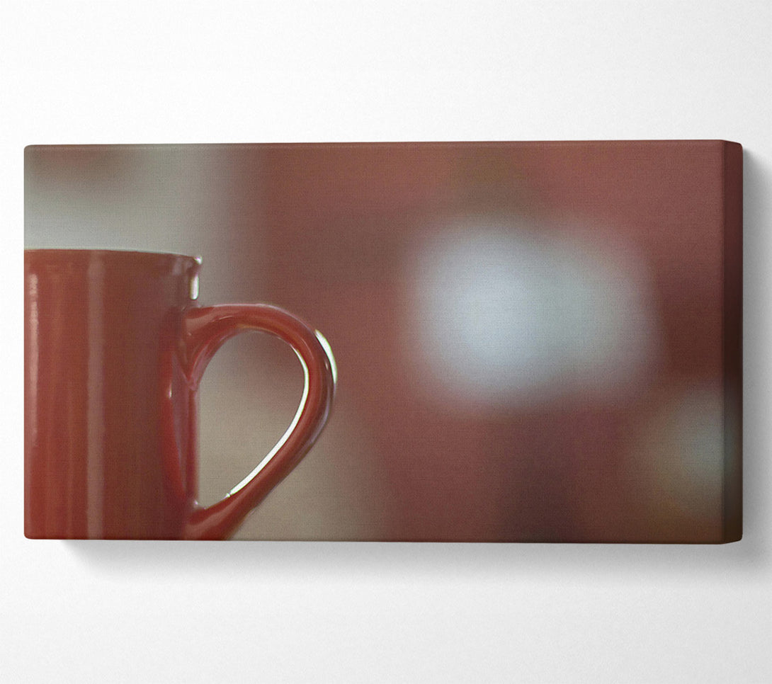  A Canvas Print of Crimson Cup'S Curve Canvas Print
