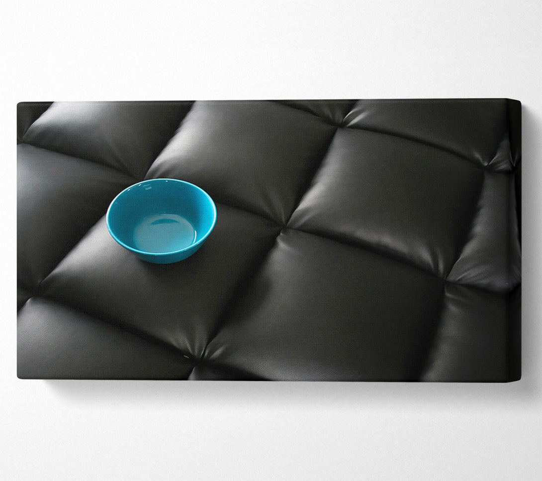  A Canvas Print of Azure On Black Canvas Print