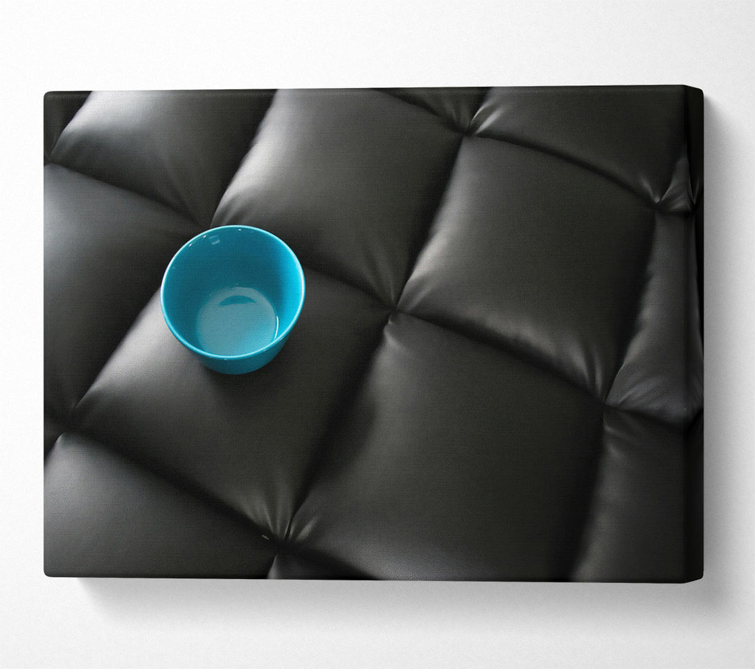  A Canvas Print of Azure On Black Canvas Print