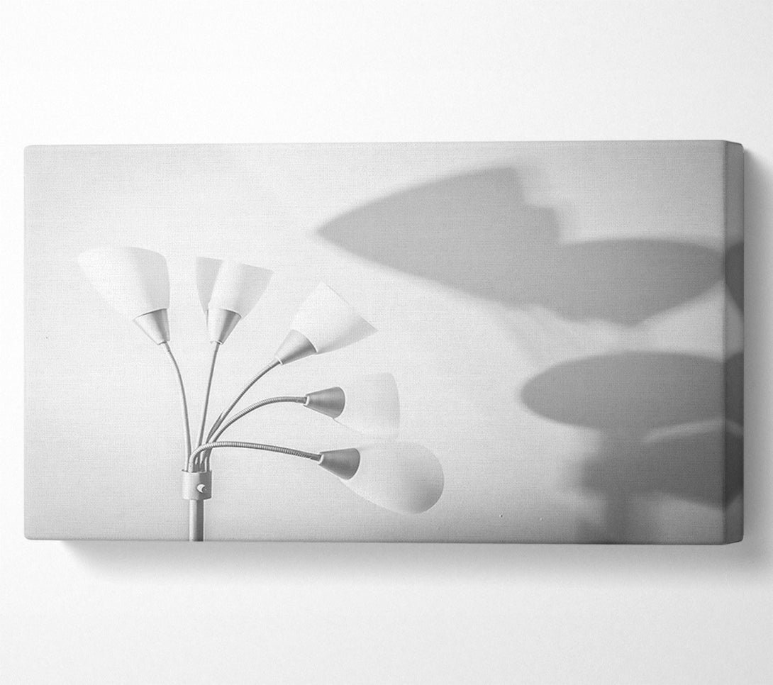  A Canvas Print of White Light And Shadow Canvas Art